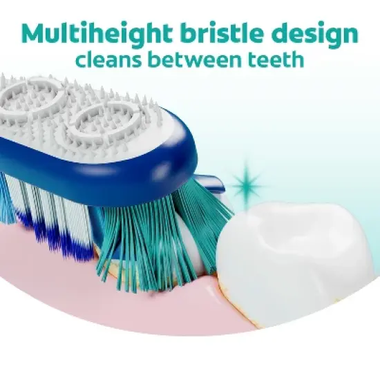 Colgate 360  Deep Clean Manual Toothbrush - Medium - 4ct image {4}