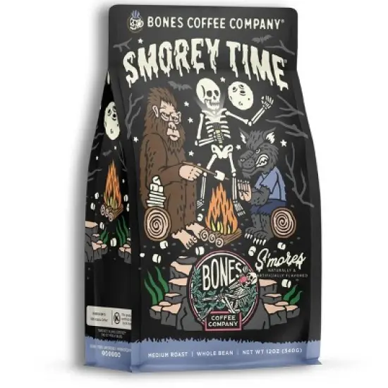 Bones Coffee Company S'morey Time Decaf 12 oz (Ground) image {8}