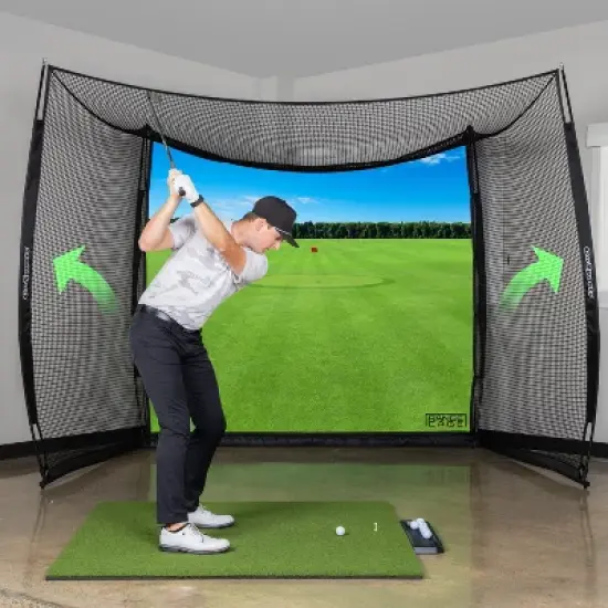 GoSports Range Cage Golf Practice Hitting Net image {2}