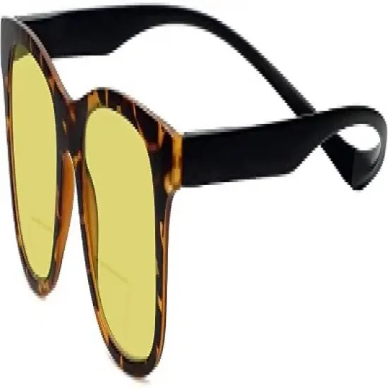 Magz Chelsea Magnetic Front Connecting Polarized Sun OR Bi-Focal Sunglasses in Black Blue image {7}