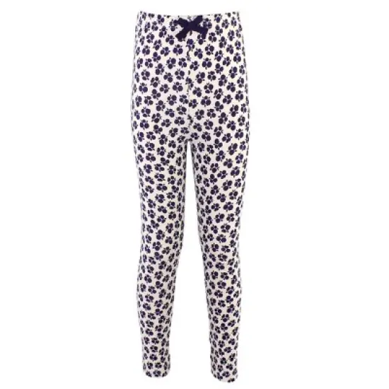 Touched by Nature Baby, Toddler, Big Kids and Youth Girl Organic Cotton Leggings 4pk, Blossom image {2}