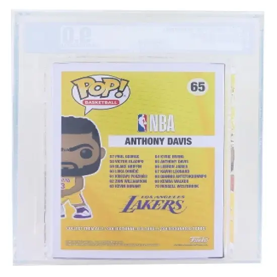 Funko POP LA Lakers NBA | Anthony Davis | Graded AFA 9 image {1}