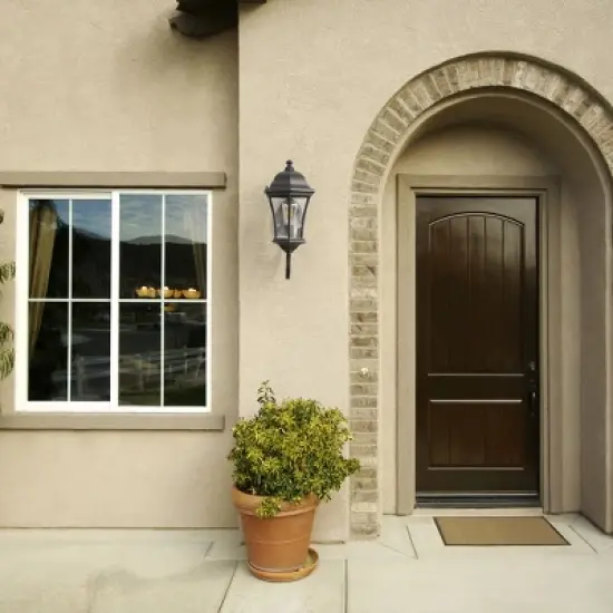 Aluminum Light Fixtures LED Outdoor Wall Lights Light That Comes On Automatically At Night Waterproof Vintage Glass Sconce-The Pop Home image {7}