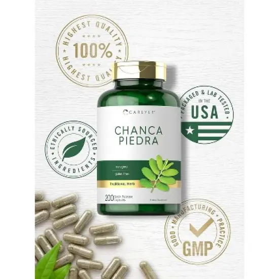 Carlyle Chanca Piedra 500mg | 200 Capsules image {4}