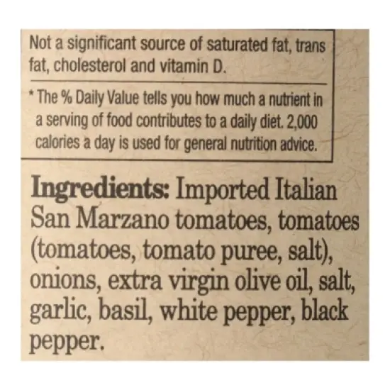 Cucina Antica Nonna's Recipe Pasta Sauce - Case of 12/25 oz image {6}