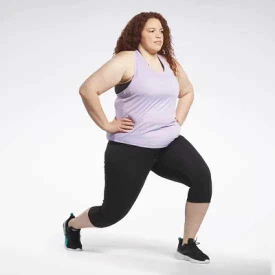 Workout Ready Basic Capri Leggings (Plus Size) image {1}