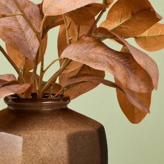 Rusted Eucalyptus Artificial Fall Arrangement - Hearth & Hand&trade; with Magnolia image {2}