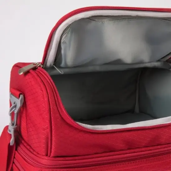 NCAA Nebraska Cornhuskers Pranzo Dual Compartment Lunch Bag - Red image {5}