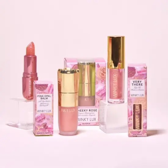 Winky Lux Cheeky Rose Liquid Highlighter - 0.21 fl oz image {8}