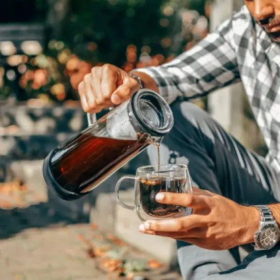 GROSCHE FRESNO Double Walled Glass Cups, Set of 2, 9.2 fl oz each image {8}