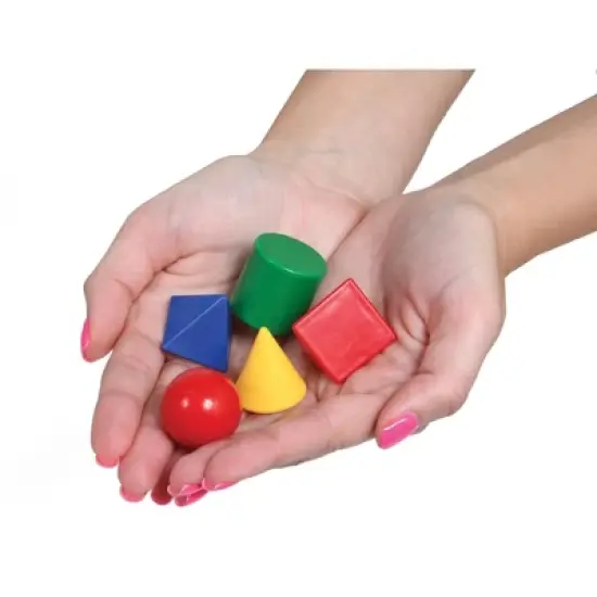 Edx Education Mini Geometric Solids, Set of 40 image {1}