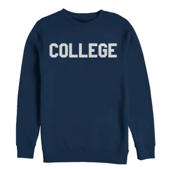 Men's Animal House College Text Sweatshirt image {3}