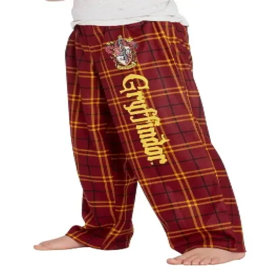 Intimo Harry Potter Big Boys Houses Plaid Pajama Lounge Pants image {2}
