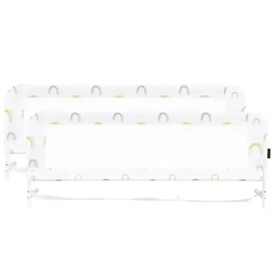 Dream On Me Adjustable Mesh Bedrail Double Pack image {7}