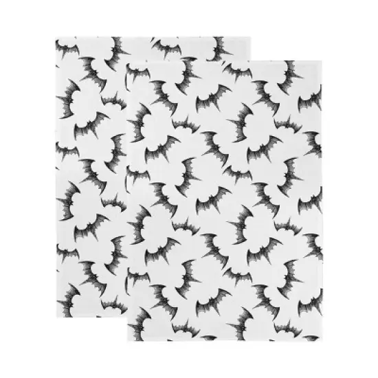 KAF Home Halloween/Harvest Digitally Printed  Set Of 2 Kitchen Towels - 20" x 30" image {4}