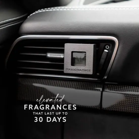 Maison&Muse 2pk Car Air Fresheners Guava and Elderflower Vent Clips image {1}