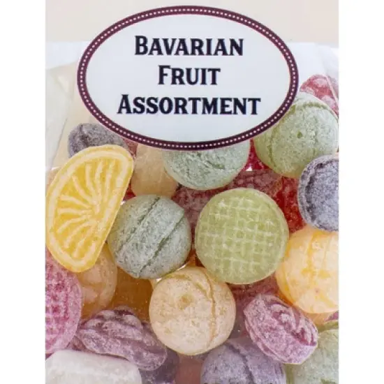 Hermann the German Bavarian Fruit Assortment Hard Candy 5.29 oz. / 150 g (Pack of 2) image {2}