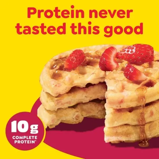 Eggo Frozen Protein Strawberry Delight Waffles - 12.3oz/10ct image {2}