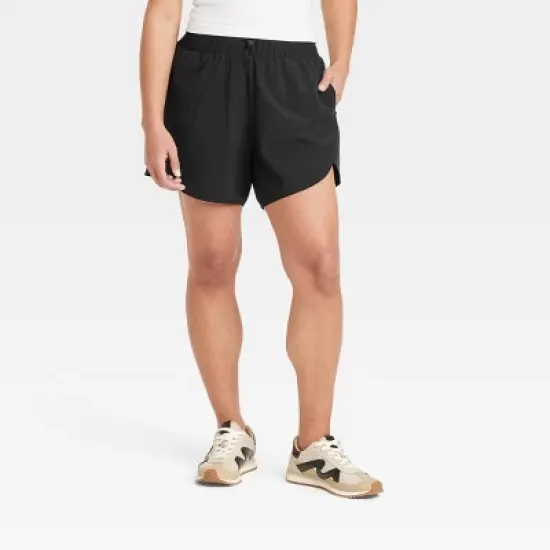 Women's Flex Woven High-Rise Shorts 5" - All In Motion&trade; image {2}