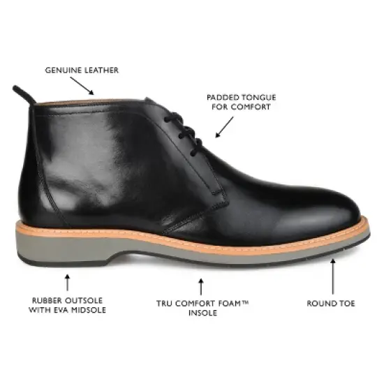 Thomas & Vine Booker Plain Toe Chukka Boot image {7}