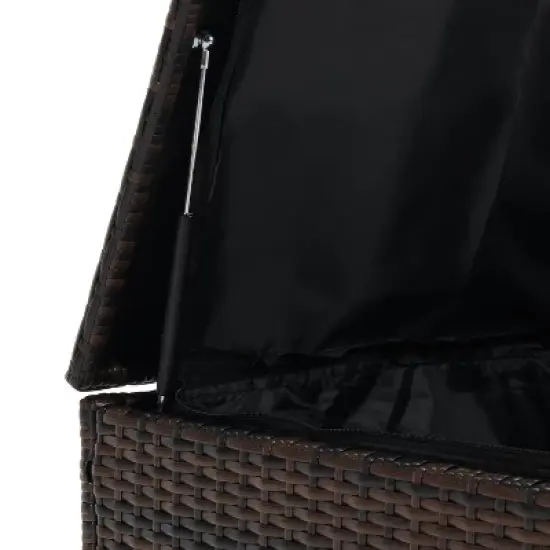 5pc Wicker Outdoor Conversation Set - EDYO LIVING
 image {8}