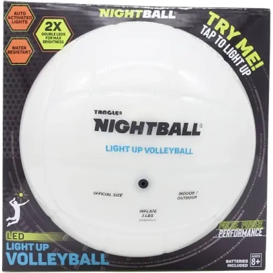 NightBall LED Light Up Volleyball - White image {1}