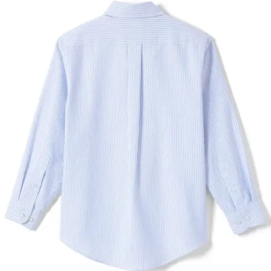 Lands' End School Uniform Boys Long Sleeve Oxford Dress Shirt image {1}