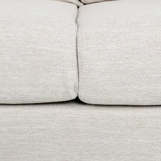 Feichko Contemporary Fabric Pillow Back 3 Seater Sofa - Christopher Knight Home image {6}