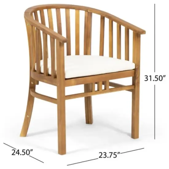 Syemin Outdoor Patio Seating Sets, Unique Design, Ideal for Conversations, Perfect for Gardens and Living Spaces, Beige, 23.75"*24.5"*31.5" image {4}