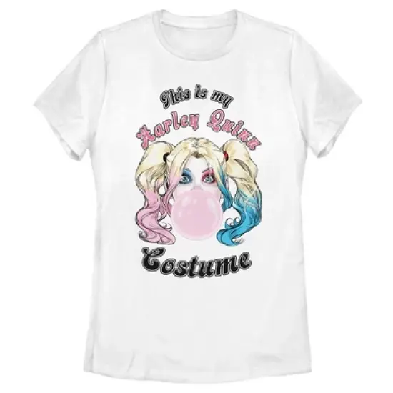 Women's Batman Harley Quinn Gum Costume T-Shirt image {3}