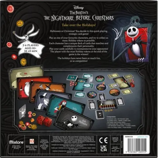 The Nightmare Before Christmas Game: Asmodee Board Game, Disney, 2-6 Players, Problem Solving Focus image {2}