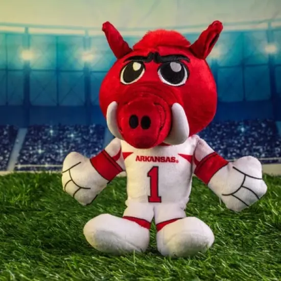 Bleacher Creatures Arkansas Razorbacks Big Red 8" Mascot Kuricha Sitting Plush image {1}
