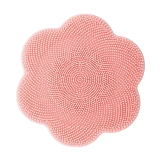 Unique Bargains Silicone Facial Cleansing Brush with Suction Cup 3.54"x3.54"x1.18" 1 Pc image {6}