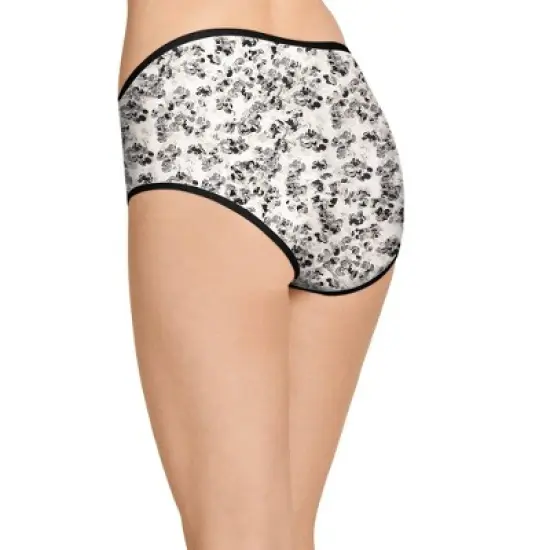 Jockey Women's Organic Cotton Stretch Logo Modern Brief - 3 Pack image {2}
