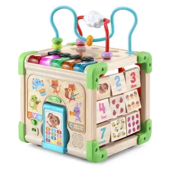 LeapFrog Touch & Learn Wooden Activity Cube image {4}
