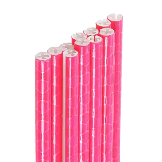 Unique Bargains 360&deg; Visibility Decorative Reflective Spoke Skins for Road Mountain Bike 12 Pcs image {8}