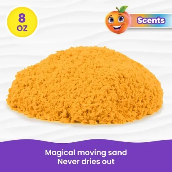 Kinetic Sand 8oz Scented Sand Peach image {2}