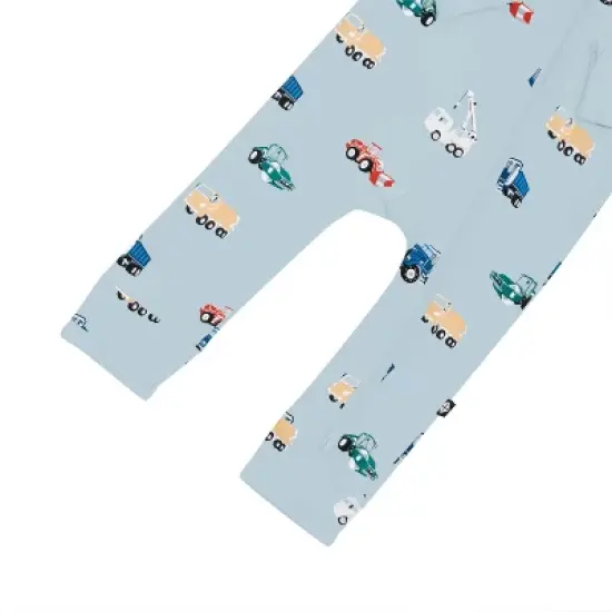 Zippered Romper in Construction image {6}