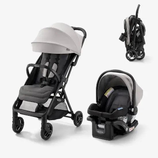 Graco Ready2Jet Compact Travel System with SnugRide Lite Infant Car Seat - Haines image {6}