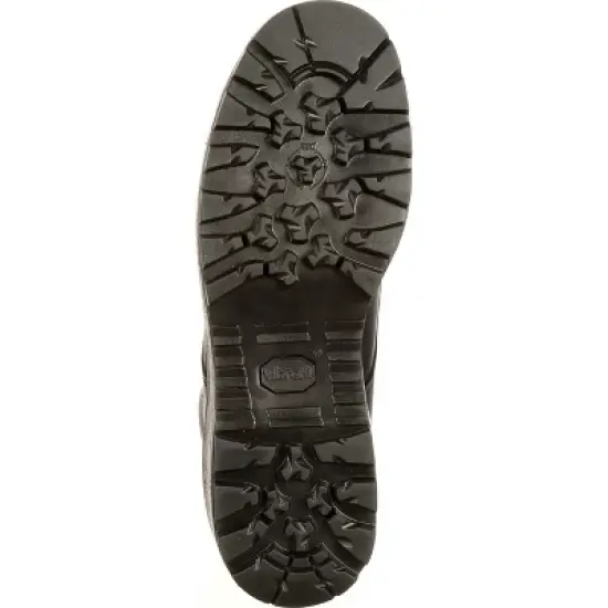 Lehigh Safety Shoes Men's Black Steel Toe Work Boot, Size 5(Wide) image {1}