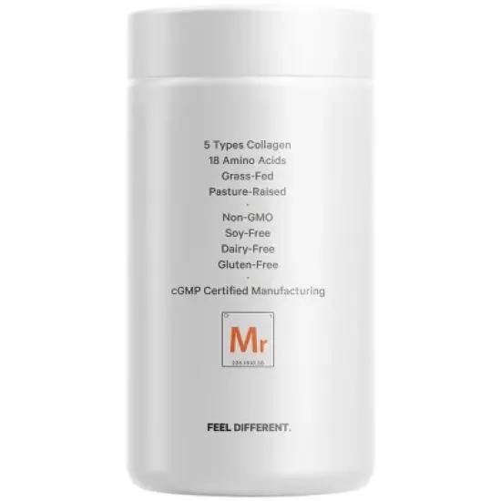 Codeage Multi Collagen Peptides Raw Greens, Hydrolyzed Collagen Protein, 21 Organic Fruits, Vegetables - 180ct image {9}
