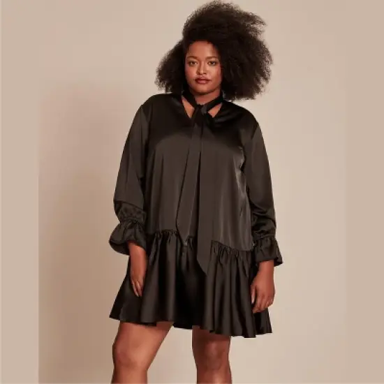 11 Honor&eacute; Collection Women's Off-the-shoulder Asymetrical Midi Dress image {2}