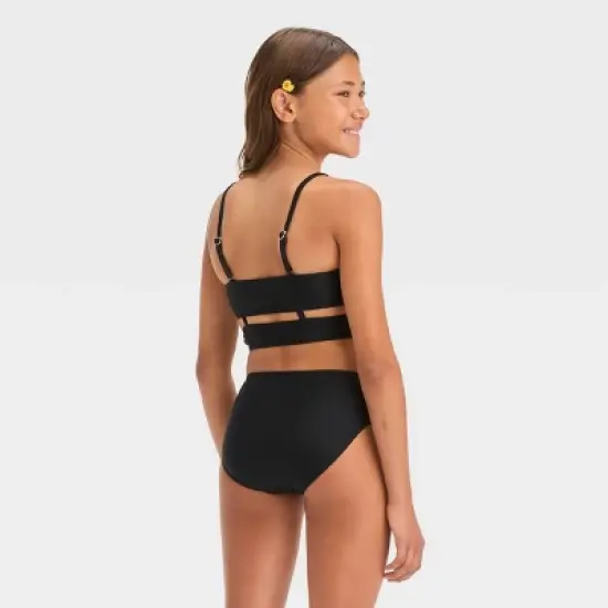 Girls' 'It&rsquo;s a Wrap' Solid Bikini Set - art class&trade; image {2}