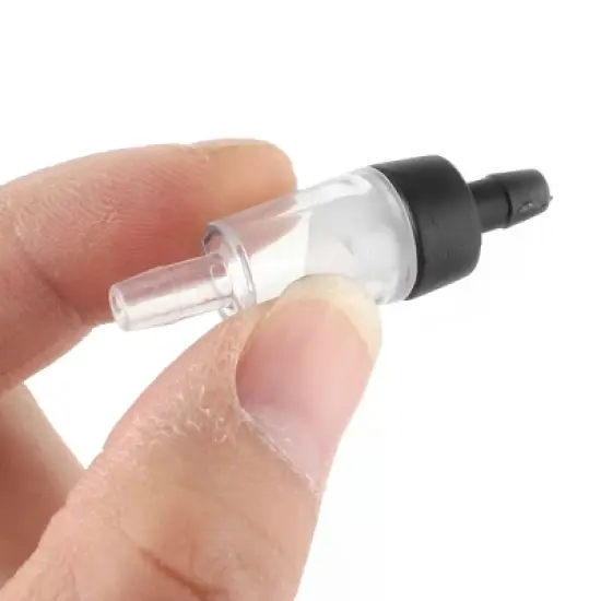 Unique Bargains Fish Tank Aquarium Air Pump One Way Non Return Check Valve 0.5" Dia 2 Pcs image {1}