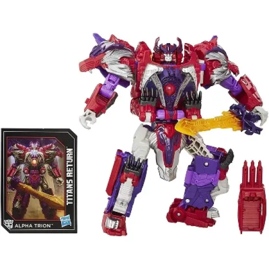 Alpha Trion and Sovereign Voyager Class  | Transformers Generations Titans Return Action figures image {4}