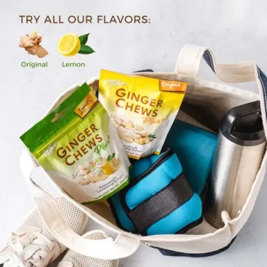 Prince of Peace Ginger Chew Plus+ Original, 3 oz. image {2}