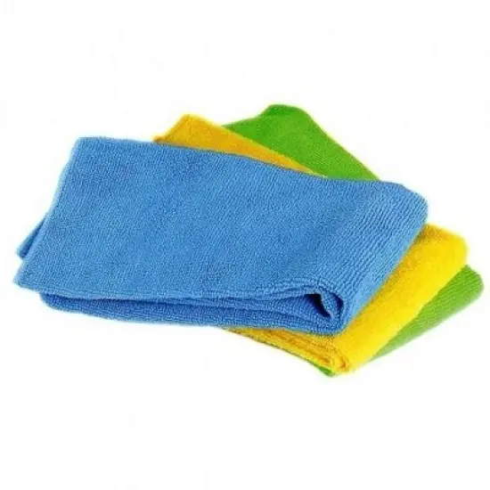 Norpro 3pc Washable Reusable Microfiber No Scratch Cleaning Cloths Towel Set image {5}