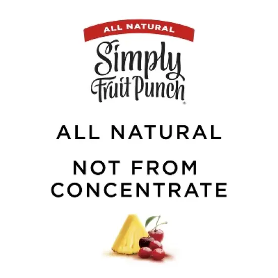Simply Fruit Punch Juice Drink - 52 fl oz image {1}