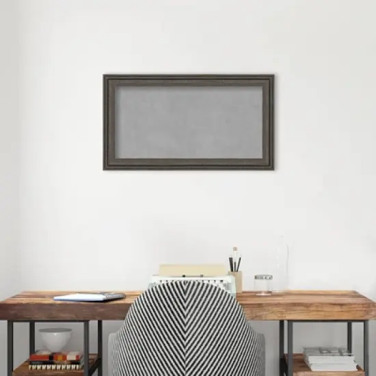 27"x15" Upcycled Framed Magnetic Board - Amanti Art image {4}