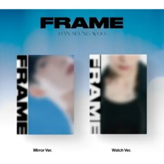 Han Seung Woo - Frame - Random Cover - incl. 88pg Photobook, Postcard, ID Photo Holder, Sticker, Lenticular Photocard + Photocard (CD) image {1}
